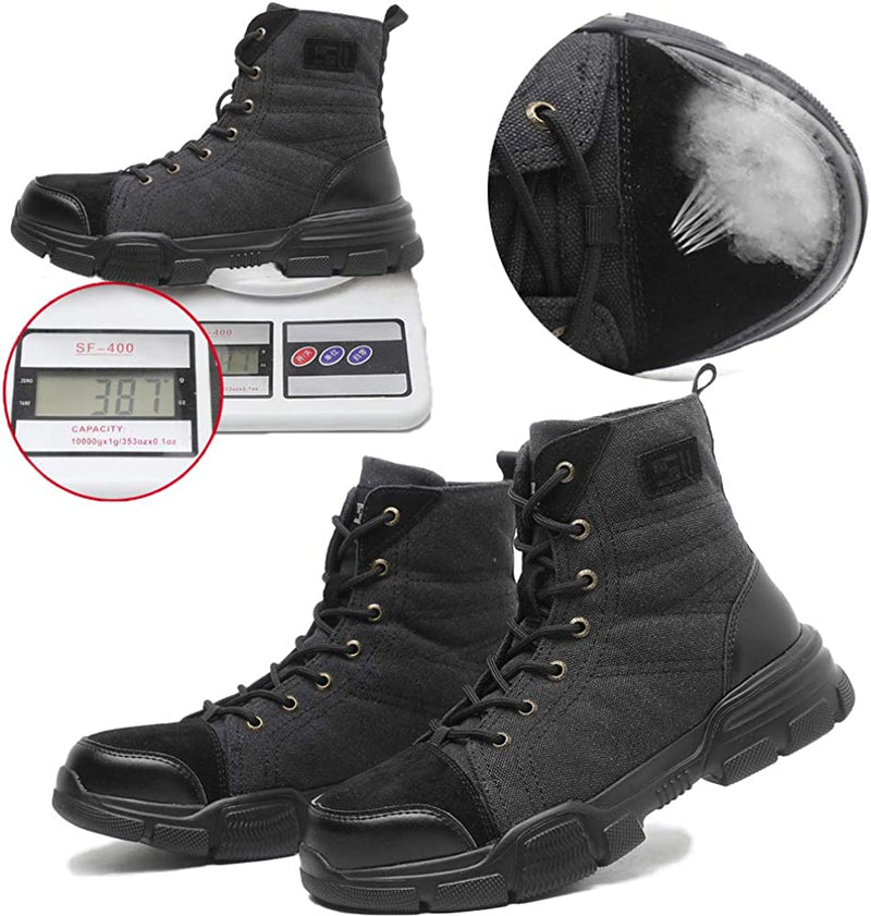 Load image into Gallery viewer, lightweight steel toe boots